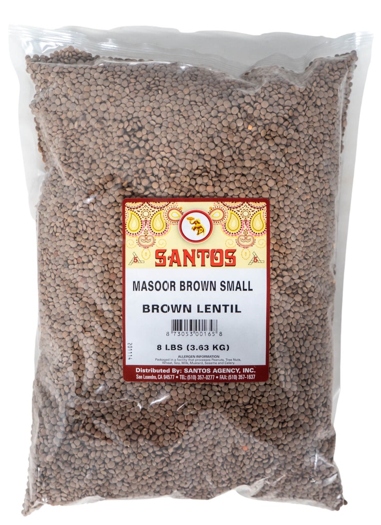 SANTOS BROWN MASOOR WHOLE 8LB