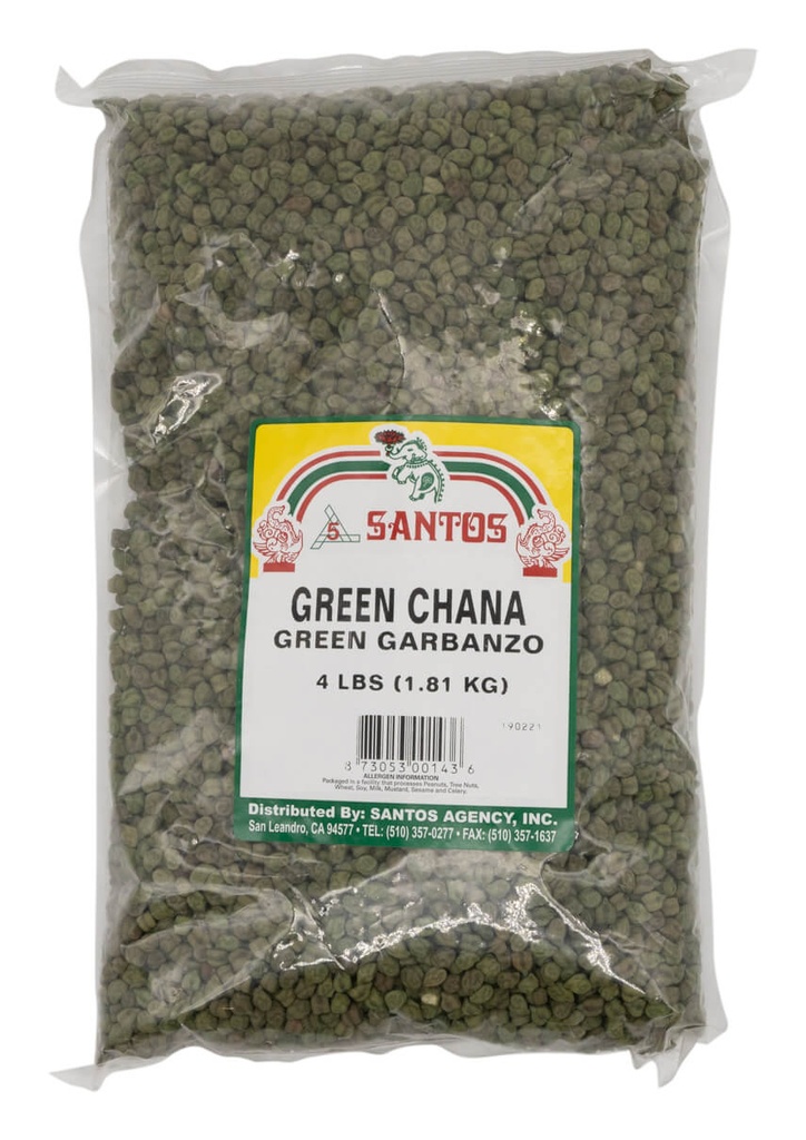 SANTOS GREEN CHANA 4LB