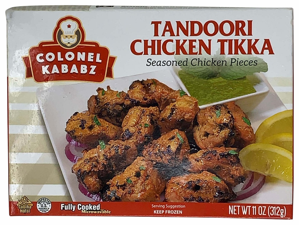 COLONEL KABABZ TANDOORI CHICKEN TIKKA 312GM