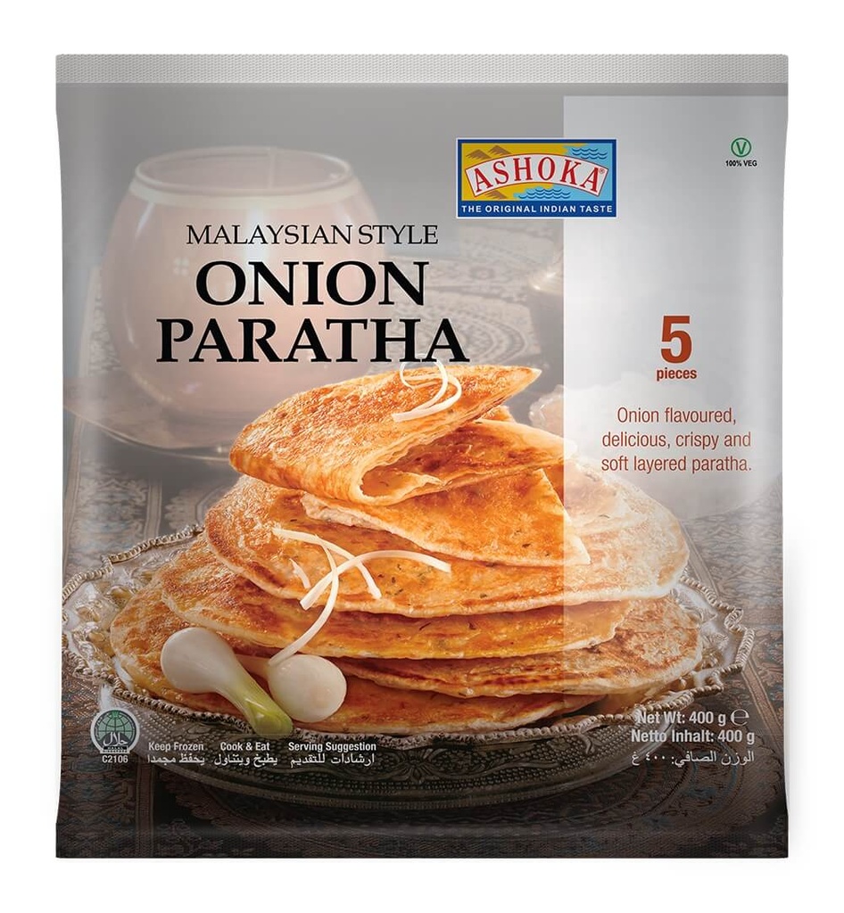ASHOKA 4PC ONION PARATHA 400GM