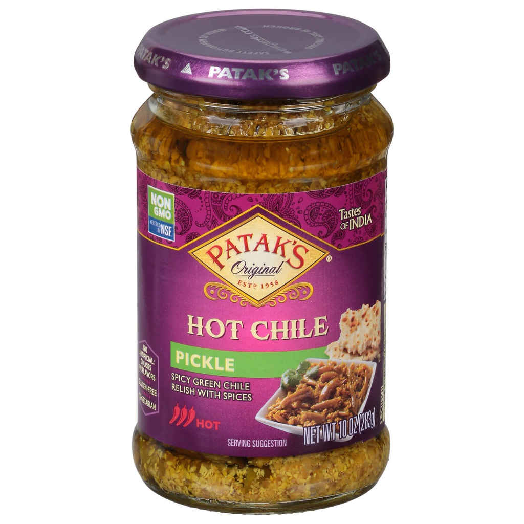 PATAK CHILLI PICKLE 10 OZ