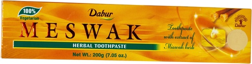 [HC28] DABUR MESWAK HERBAL TOOTH PASTE 200GM