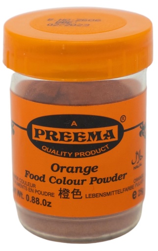 [PN73] PREEMA ORANGE FOOD COLOR 25G