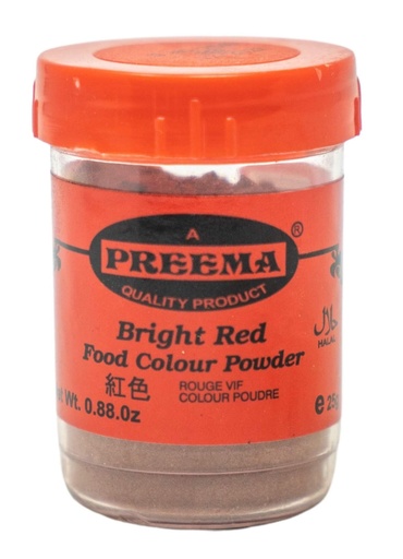 [PN74] PREEMA RED FOOD COLOR 25G(04/24)