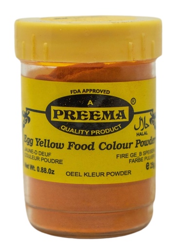 [PN138] PREEMA EGG YELLOW FOOD COLOR 25G