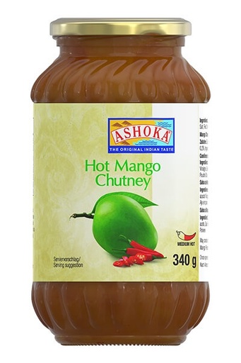 [PC45] ASHOKA MANGO HOT CHUTNEY 340GM