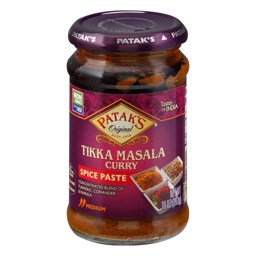 [PC178] PATAK TIKKA MASALA(CURRY) PASTE 10OZ