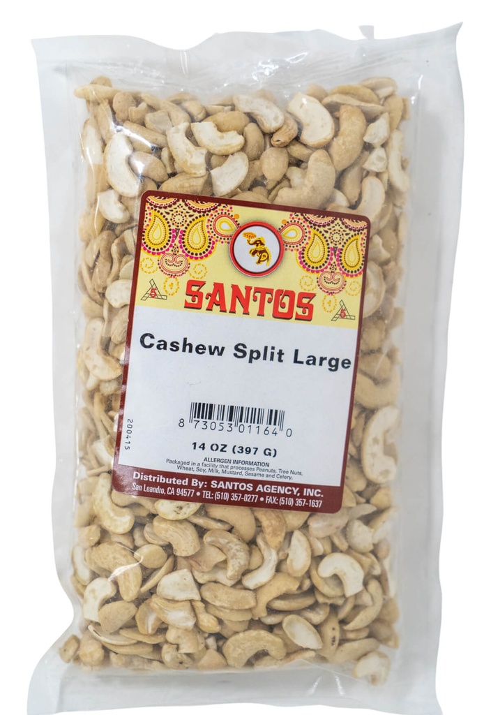 SANTOS CASHEW PIECES 14OZ