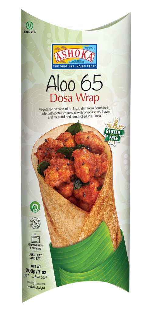 ASHOKA 1PC DOSA WRAP ALOO 200GM