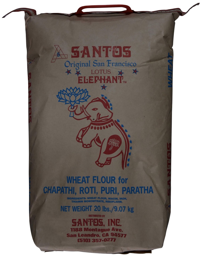 SANTOS ATTA REGULAR WHEAT WHITE HANDLE 20LB