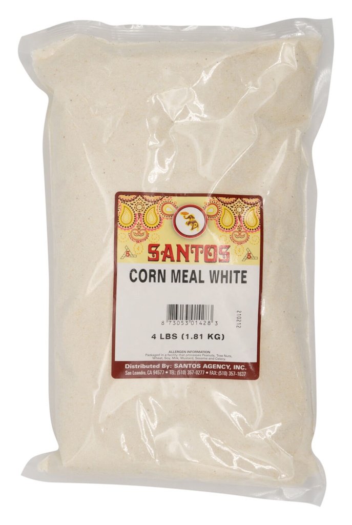 SANTOS WHITE CORN MEAL 4LB