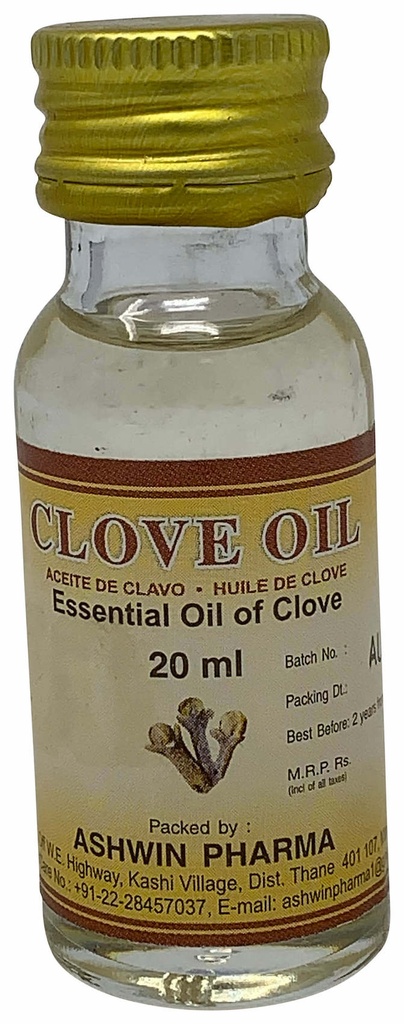 ASHWIN CLOVE OIL 20ML
