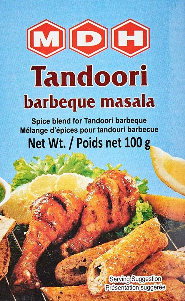 MDH TANDOORI BBQ MASALA 100GM (EX-JAN-24)