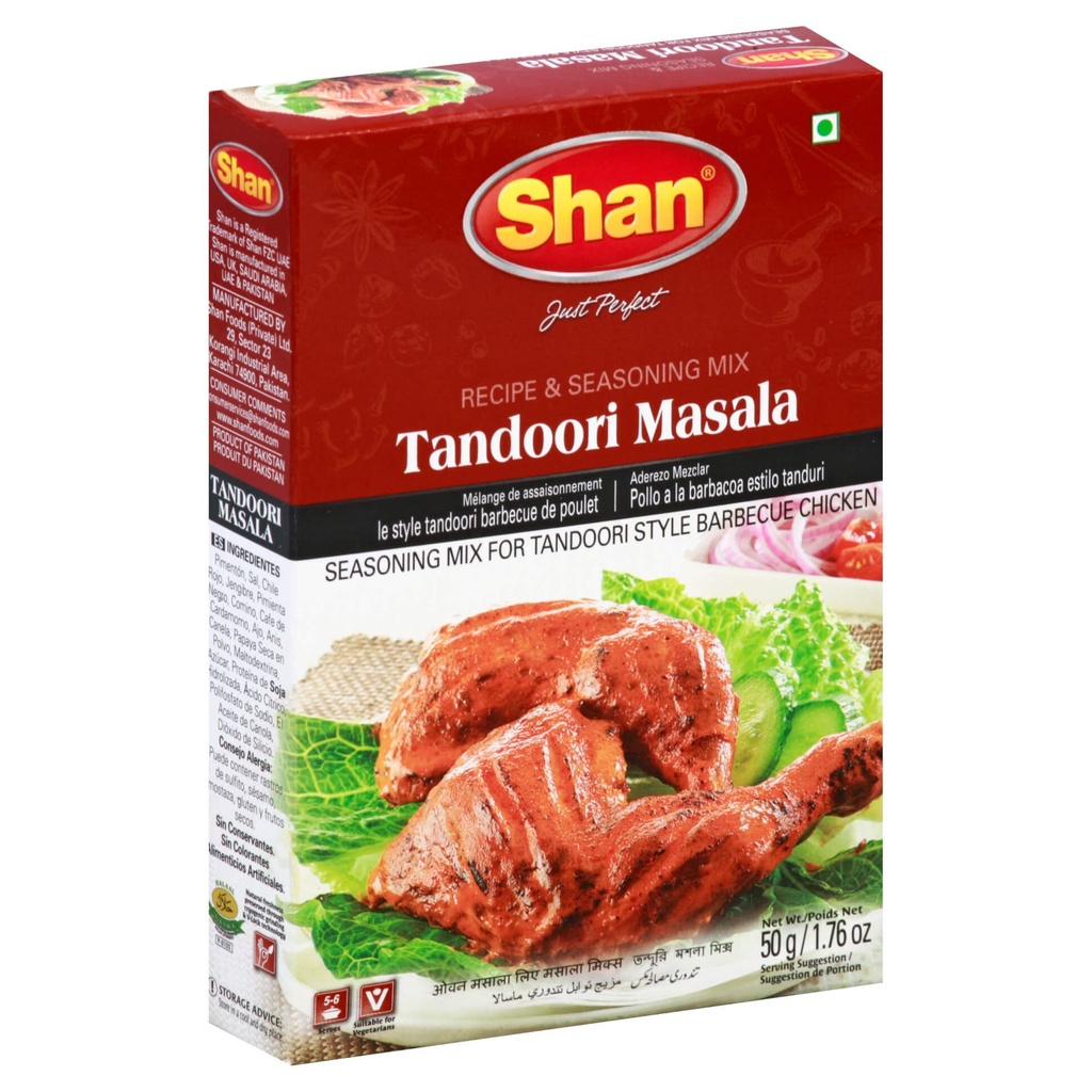 SHAN TANDOORI CHICKEN BBQ 50GM (RESTAURANTS ONLY)
