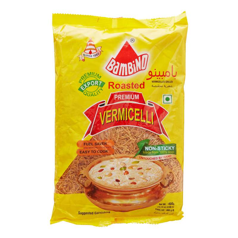 BAMBINO VERMECELLI ROASTED 400GM