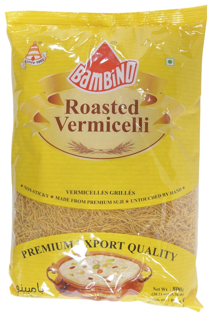 BAMBINO VERMECELLI ROASTED 800GM