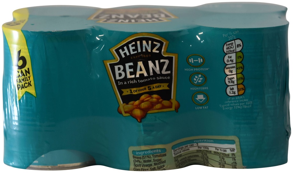 HEINZ BAKED BEANS 415GM(01/27)