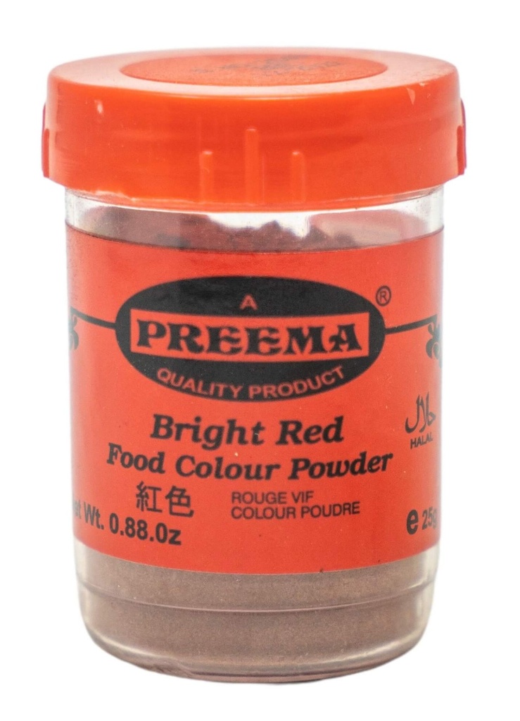 PREEMA RED FOOD COLOR 25G