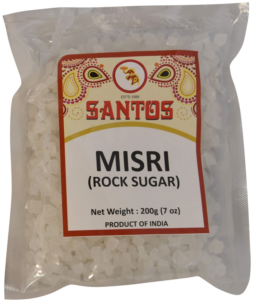 SANTOS CRYSTAL ROCK SUGAR SMALL (MISRI) 7OZ
