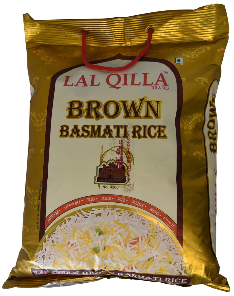 LAL QILLA BROWN BASMATI RICE 10LB