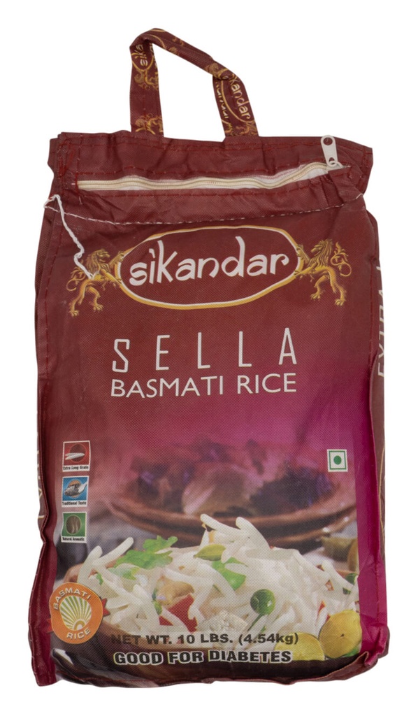 SIKANDAR SELLA BASMATI 10LB