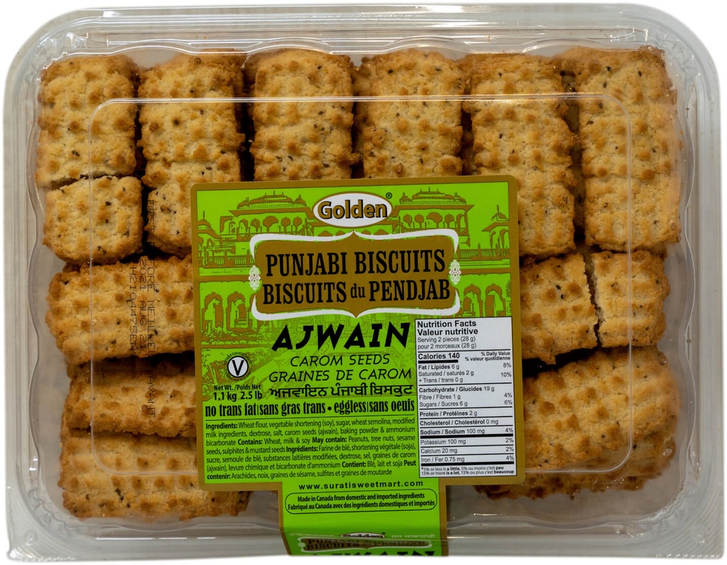 GOLDEN COOKIES AJWAIN 2.5LB FINAL SALE NO RETURN