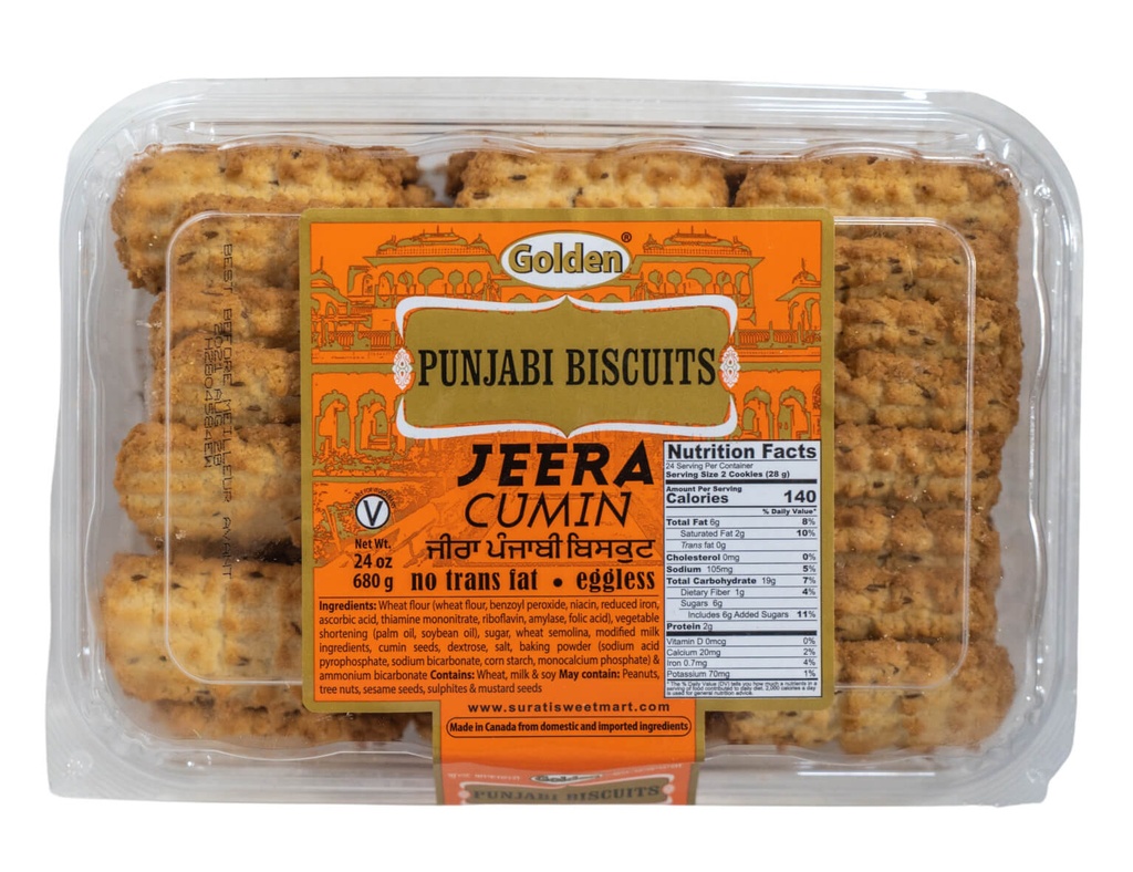 GOLDEN COOKIES JEERA 2.5LB FINAL SALE NO RETURN