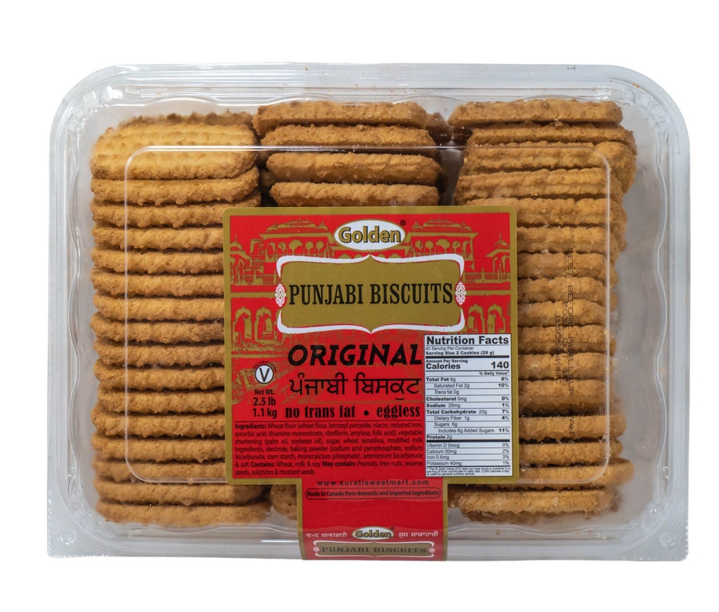 GOLDEN COOKIES PUNJABI 2.5LB FINAL SALE NO RETURN