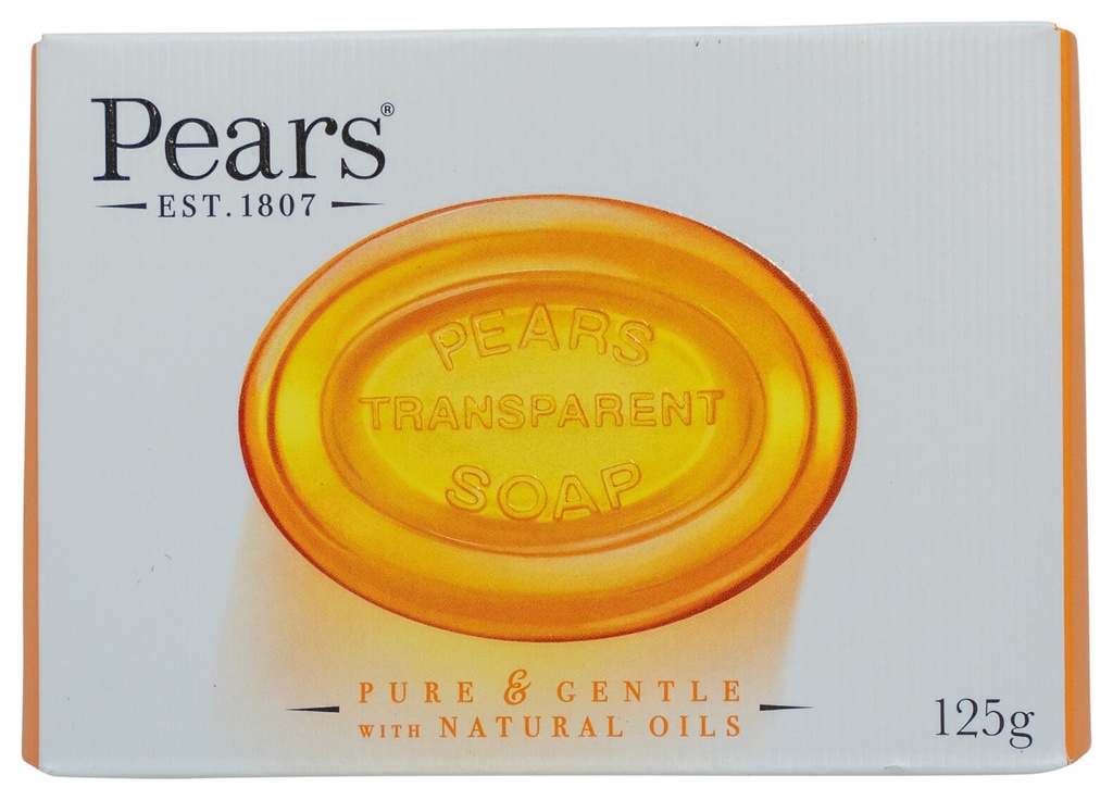 PEARS SOAP PURE GENTLE YELLOW 125GM