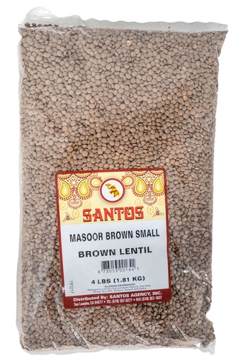 [BN21B] SANTOS BROWN MASOOR WHOLE 4LB