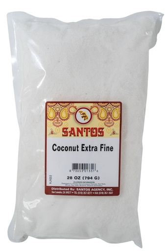 [FN14D] SANTOS COCONUT EXTRA FINE POWDER 28OZ