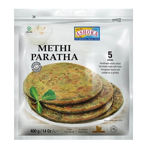 [FR22] ASHOKA 5PC METHI PARATHA 400GM
