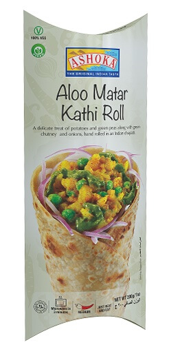 [FR82] ASHOKA 1PC ALOO MATAR KATHI ROLL 200GM (PT 2.49)
