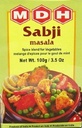 MDH SABJI MASALA 100GM (11/25)