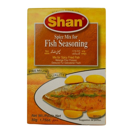 [MR139] SHAN FISH MASALA 50GM