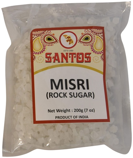 [PN104A] SANTOS CRYSTAL ROCK SUGAR SMALL (MISRI) 7OZ