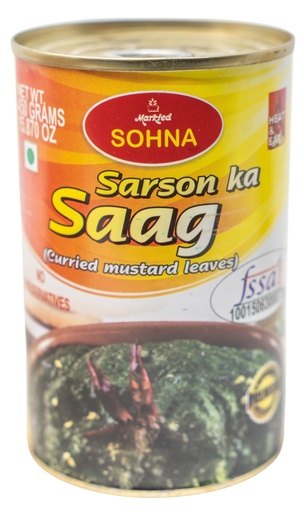 [PN124] SOHNA SARSON KA SAAG 450G (12/23)