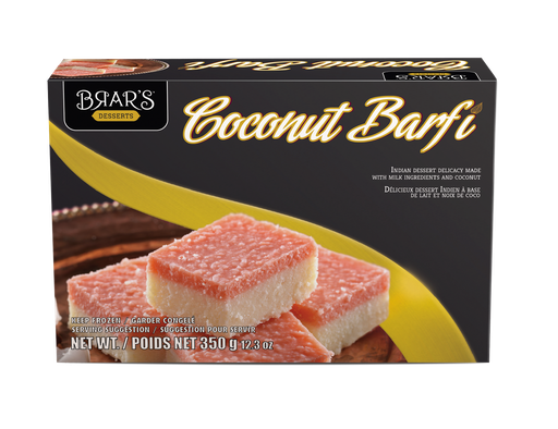 [FR339] BRARS COCONUT BARFI 350GM (SRP $6.99)